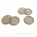 Round shape 15mm Wire Mesh Filter Disc